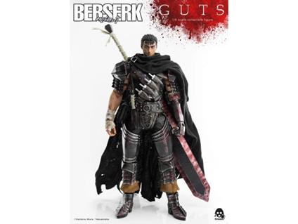 Berserk Action Figura 1/6 Guts (black Swordsman) 32 Cm Threezero