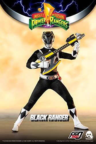 THREEZERO - Mighty Morphin Power Rangers Black Ranger 1/6 Scale ActionFigure (Net) - 3