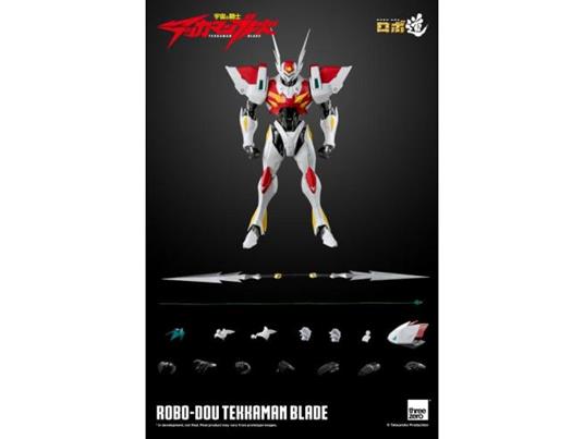 Robo-dou Tekkaman Blade Af Action Figura Threezero