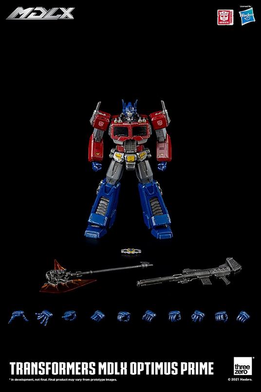 Transformers Mdlx Action Figura Optimus Prime 18 Cm Threezero - 2