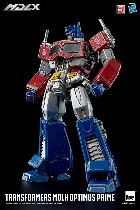 Transformers Mdlx Action Figura Optimus Prime 18 Cm Threezero - 3