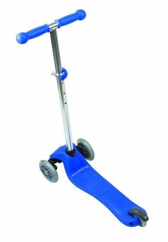 Monopattino a 3 Ruote Doppia Iniezione 3 Altezze Max 50Kg Globber PRIMO Blu - 4