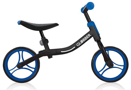 Bicicletta Pedagogica 10" Senza Pedali Go Bike Nero E Blu