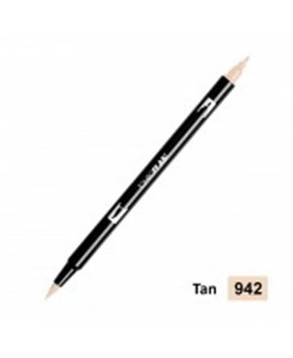 Tombow Confezione Pz 6 Pennarello Dual Brush 942-Tan