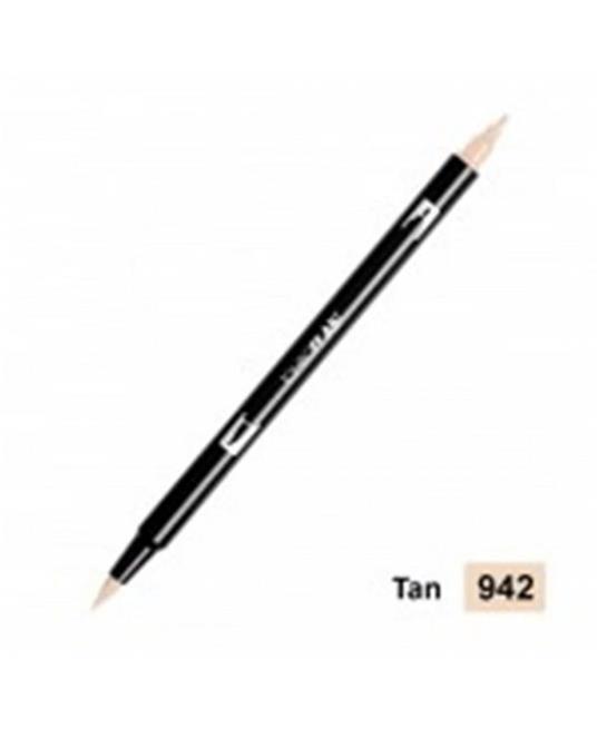 Tombow Confezione Pz 6 Pennarello Dual Brush 942-Tan