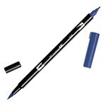 Pennarello Tombow Dual Brush Jet Blue 569