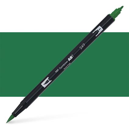 Pennarello Tombow Dual Brush Hunter Green 249