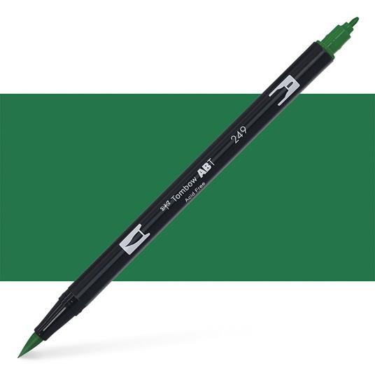 Pennarello Tombow Dual Brush Hunter Green 249