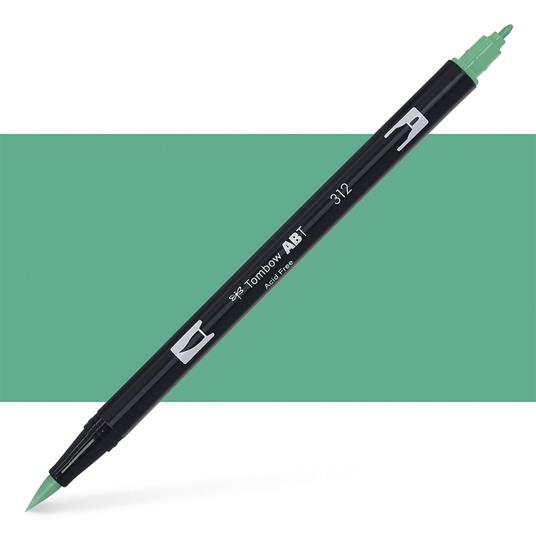 Pennarello Tombow Dual Brush Holly Green 312