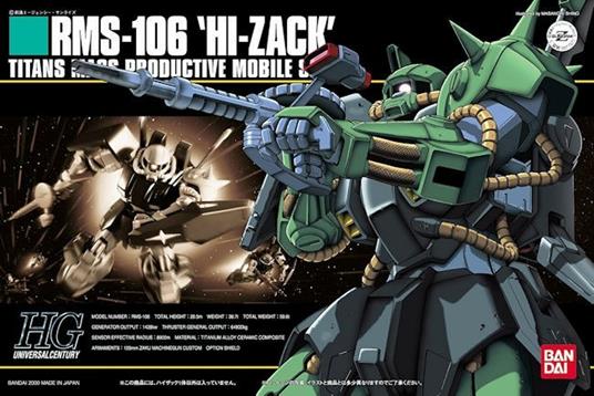 Bandai Rms 106 Hi Zack - 3