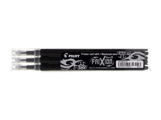 Penna Cancellabile Frixion Nera Ricariche Set 3 Pz - 2