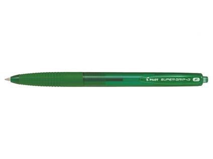 Penna a sfera Nykor Pilot Supergrip-G A Scatto Punta F Verde