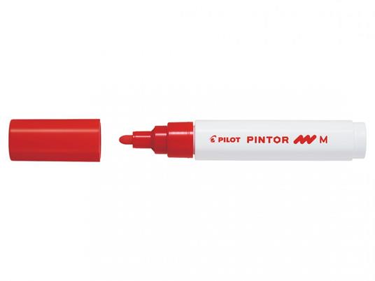 Marcatore Nykor Pilot Pintor Classic Sw-Pt-M Rosso - 2