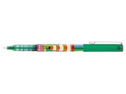 Penna roller Nykor Pilot Hi-Tecpoint V5 Mika 100° Anniversario Verde Road Cone Pattern