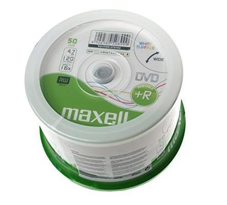Campana 50 DVD+R Maxell - Maxell - TV e Home Cinema, Audio e Hi-Fi | IBS