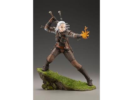 The Witcher Bishoujo Pvc Statua 1/7 Geralt 23 Cm Kotobukiya