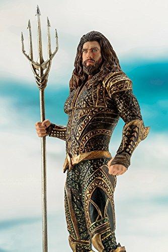 Dc Comics: Justice League Movie. Aquaman Artfx+ Pvc Statue - 5