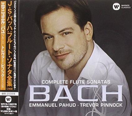 Bach Flute And Harpsichord Sonatas - CD Audio di Emmanuel Pahud