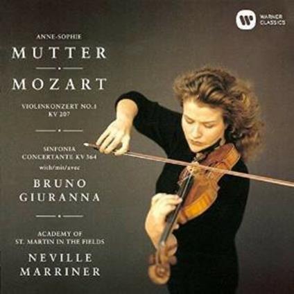 Concerto per violino n.1 - CD Audio di Wolfgang Amadeus Mozart,Anne-Sophie Mutter