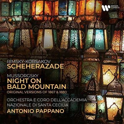 Rimsky-Korsakov: Scheherazade . Mussorgsky: Night On Bald Mountain (Hybrid) - CD Audio di Antonio Pappano