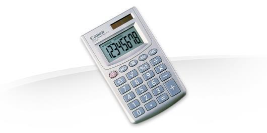 Canon LS-270H calcolatrice Tasca Calcolatrice di base Argento - Canon -  Cartoleria e scuola | IBS