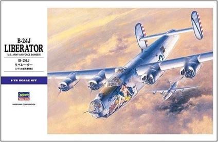 Hasegawa 01559 B-24J Liberator 1:72 Kit Modellino