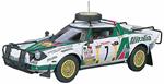 Lancia Stratos Hh #7 3Rd Safari Rally S. Munari / P. Sodano Plastic Kit 1:24 Model Hgscr36