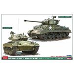 1/72 M4a3e8 Sherman & M24 Chaffee 2 Kits In Box