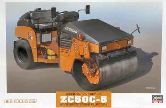 Vibratory Combined Roll Hitachi Zc50C5 Plastic Kit 1:35 Model Ha66002 - 2