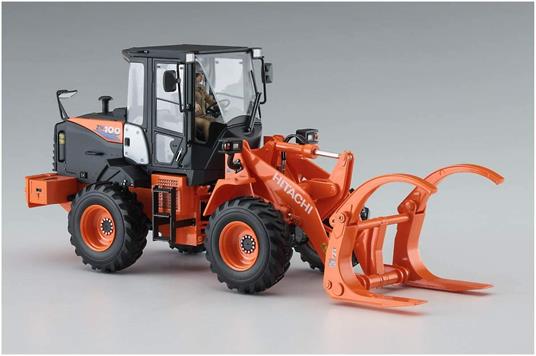 Hitachi Wheel Loader Zw100-6 Log Grapple Scala 1/35 (HA66105) - 4