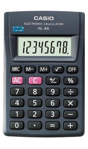 Casio HL-4A calcolatrice Tasca Calcolatrice di base - 2