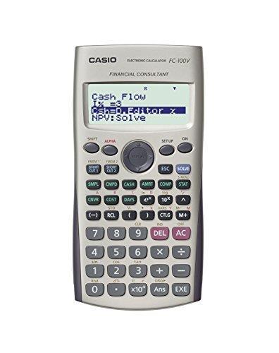 Casio FC-100V calcolatrice Tasca Calcolatrice finanziaria Grigio - 3