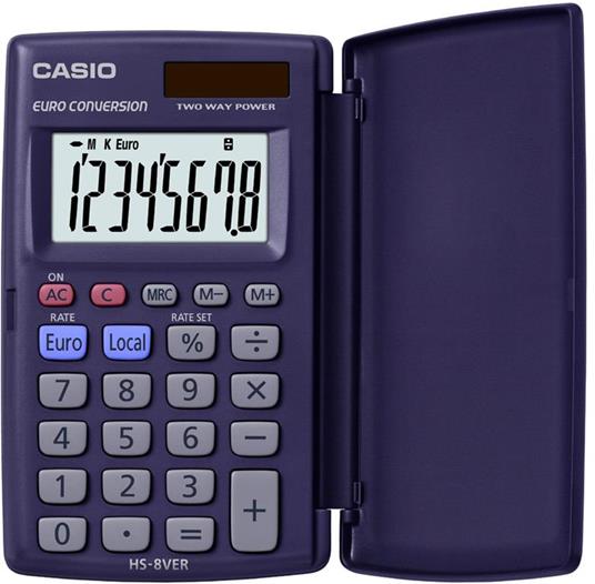 Calcolatrice tascabile Casio HS-8VER - 2