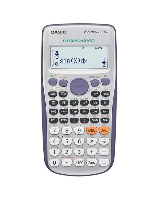 Calcolatrice Scientifica Casio FX570ES Plus