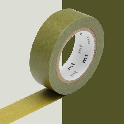 Nastro adesivo decorativo monocolore - Verde pavone - 1,5 cm x 7 m -  Masking Tape - Cartoleria e scuola