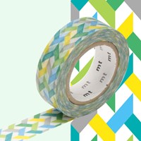 Nastro adesivo decorativo multicolore toni caldi - 1,5 cm x 7 m - Masking  Tape - Cartoleria e scuola