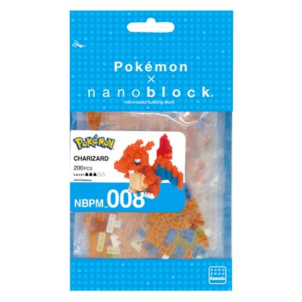 Pokemon Series. Charizard. Nanoblock (Nb-Pm-008)