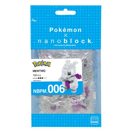 Pokemon Series. Mewtwo. Nanoblock (Nb-Pm-006)
