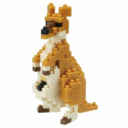 Mini Collection Series. Kangaroo. Nanoblock (Nbc_196)