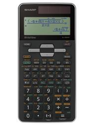 Sharp EL-W506T calcolatrice Tasca Calcolatrice con display Nero, Grigio