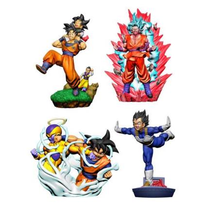 Dragonball Super Dracap Trading Figura 4-pack Re: Birth Limit Breaking Ver. 8 Cm Megahouse
