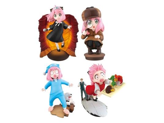 Spy X Family Petitrama Pvc Mini Statua Vol. 3 Set 9 Cm Megahouse