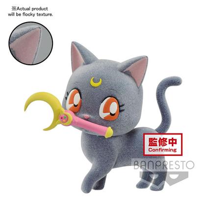 Sailor Moon Eternal Fluffy Puffy Mini Figure Luna Ver. A 7 cm