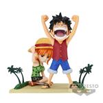 One Piece: Banpresto - World Collectable Figure Log Stories - Monkey.D.Luffy & Nami-