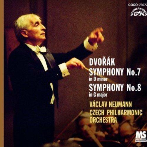 Dvorak: Symphonies Nos. 7 & 8 (Blu-Spec Cd) - CD Audio di Antonin Dvorak,Vaclav Neumann