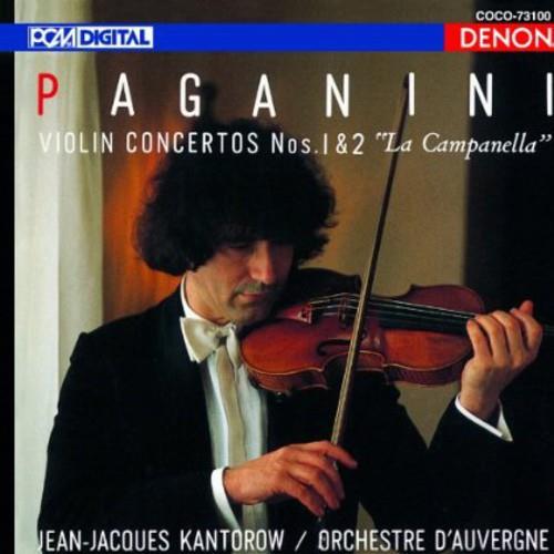 Violin Concertos No. 1 & 2 - CD Audio di Niccolò Paganini,Jean-Jacques Kantorow