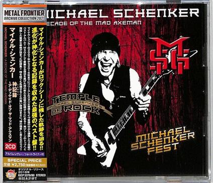 A Decated Of The Mad Axeman (Reissued:Kicp-1897/8) - CD Audio di Michael Schenker