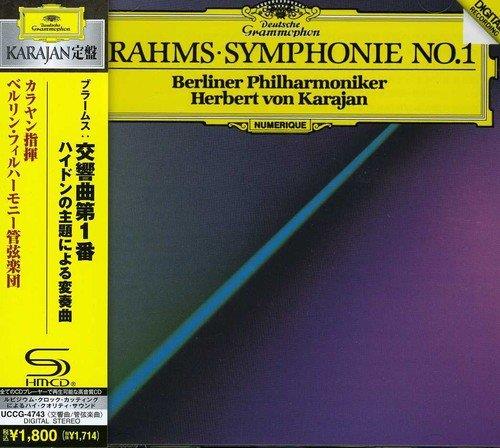 Symphony No.1 / Haydn Variations - CD Audio di Johannes Brahms,Franz Joseph Haydn