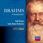 Brahms: The Symphonies (Shm-Cd) - CD Audio di Johannes Brahms,Seiji Ozawa