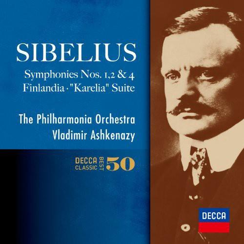 Symphony No. 1, 2, 4 - CD Audio di Jean Sibelius